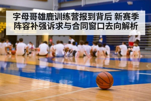 字母哥雄鹿训练营报到背后 新赛季阵容补强诉求与合同窗口去向解析